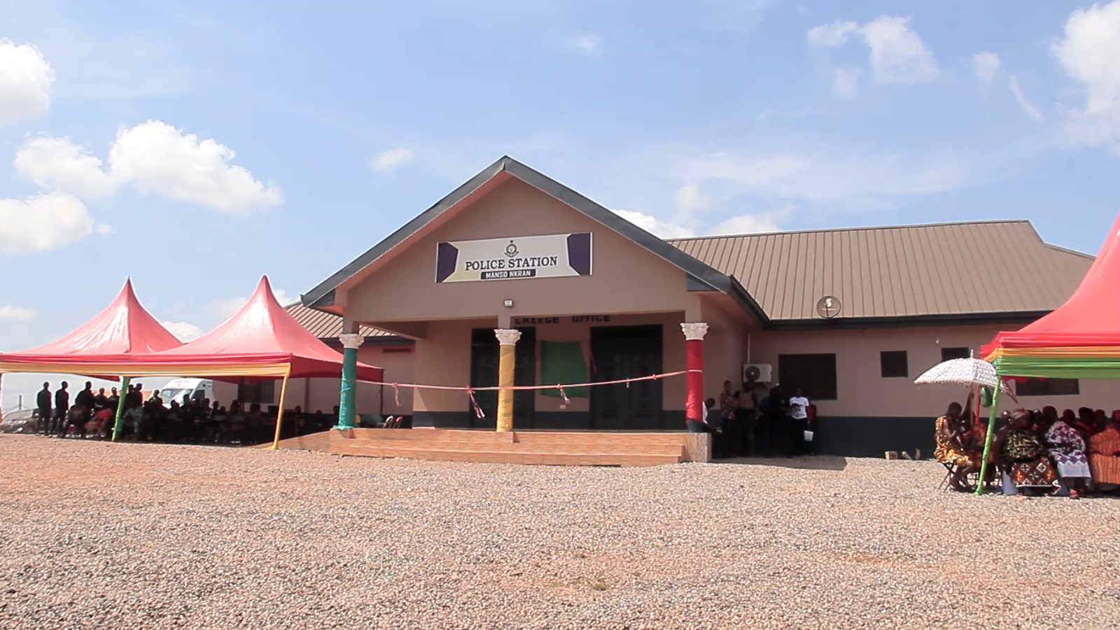 Manso Nkran unveils new police station to combat soaring crime rate - Vimarsana News