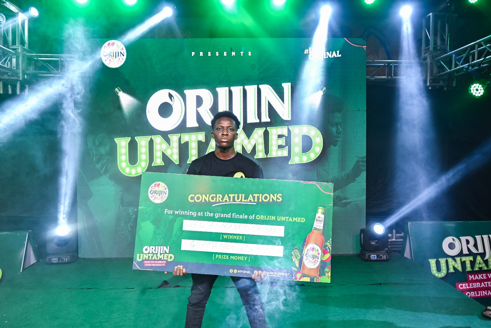 Jay Wilder wins first edition of Orjin Untamed competition, walks home with GH₵80k - Vimarsana News