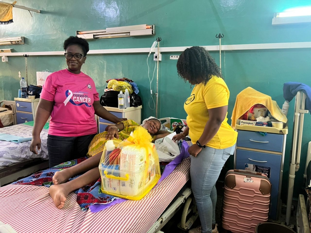 MTN gives hampers to 30 Christmas babies at 2 hospitals in Sekondi-Takoradi