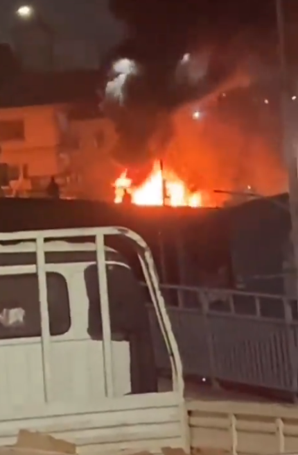 Passengers escape unhurt as STC bus catches fire at Asafo