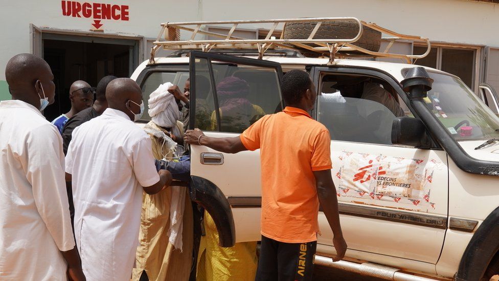 The NGO MSF operates medical services in central and northern Mali