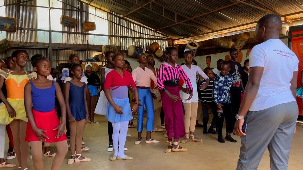 Ballet class in Kibera, Kenya