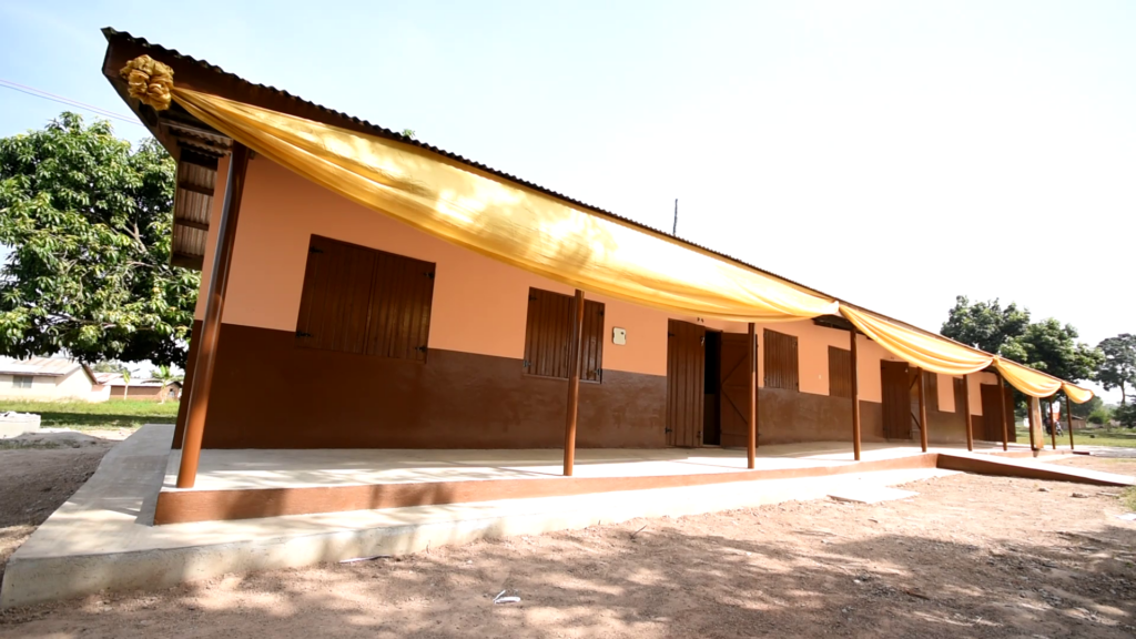 Pencils of Promise, Fidelity Bank provides classroom blocks for Kordzeto MA Basic School