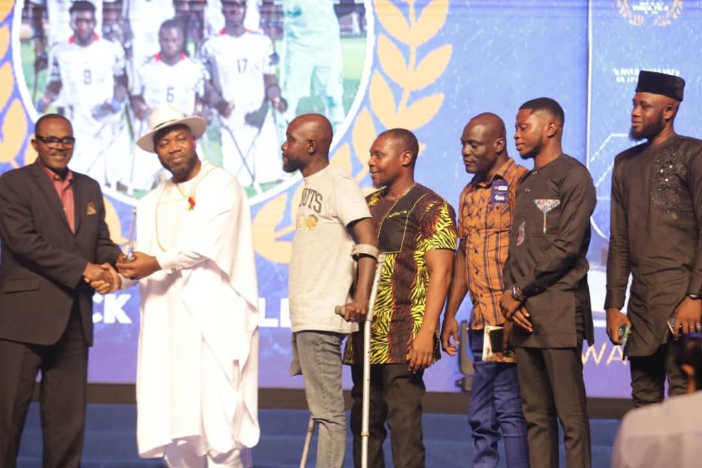 AfPC Prez Samson Deen wins 2023 Meritorious Award at 48th SWAG Awards