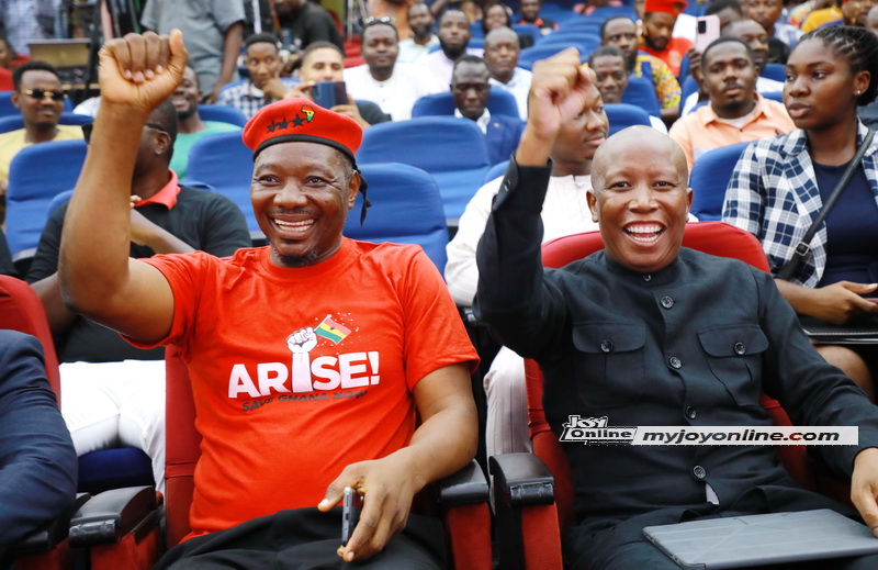 Arise Ghana Movement honours Julius Malema