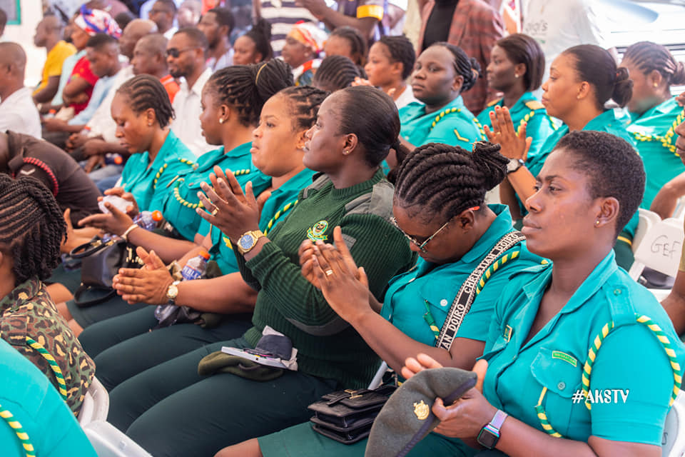 Afenyo-Markin donates office items to Ghana Immigration Service Effutu Sector Command