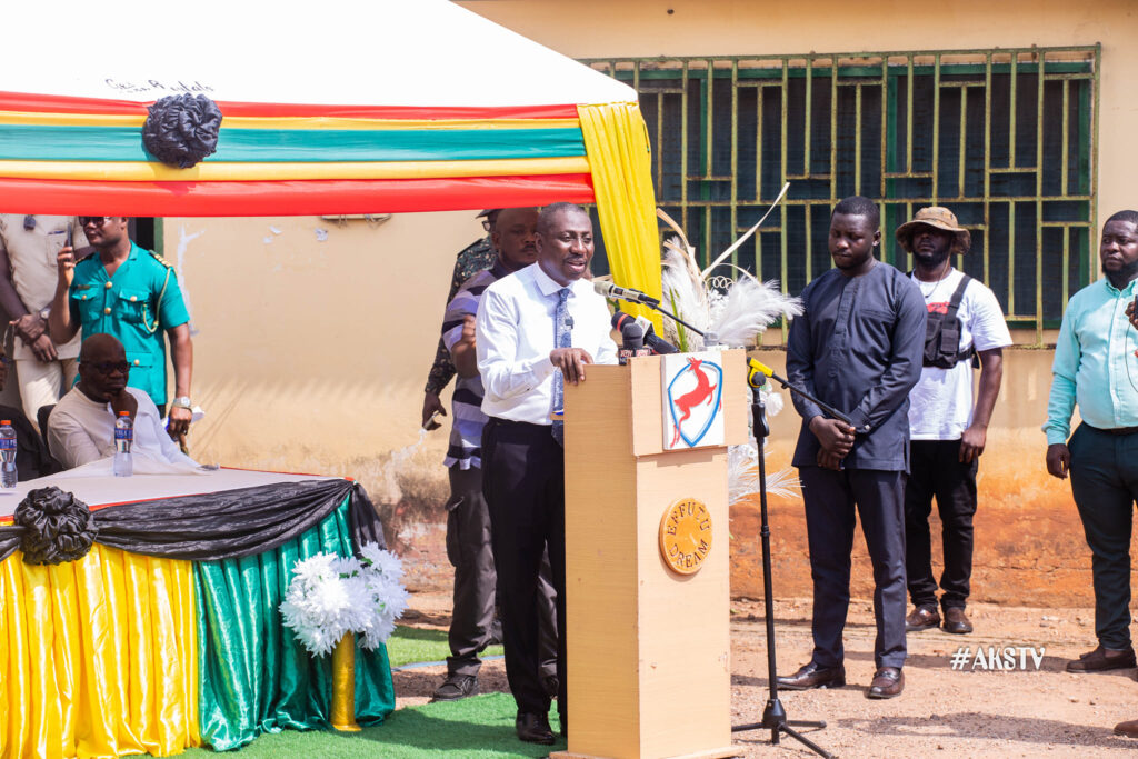 Afenyo-Markin donates office items to Ghana Immigration Service Effutu Sector Command - Vimarsana News