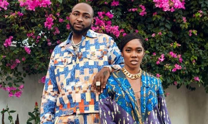 Davido and Tiwa Savage