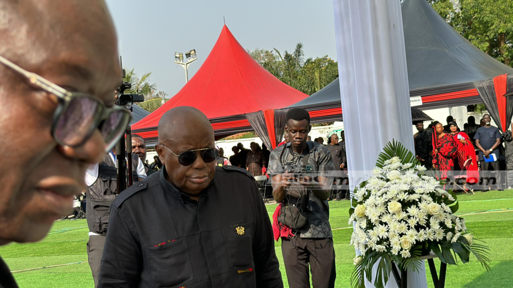 Photos from E.T. Mensah's state burial service