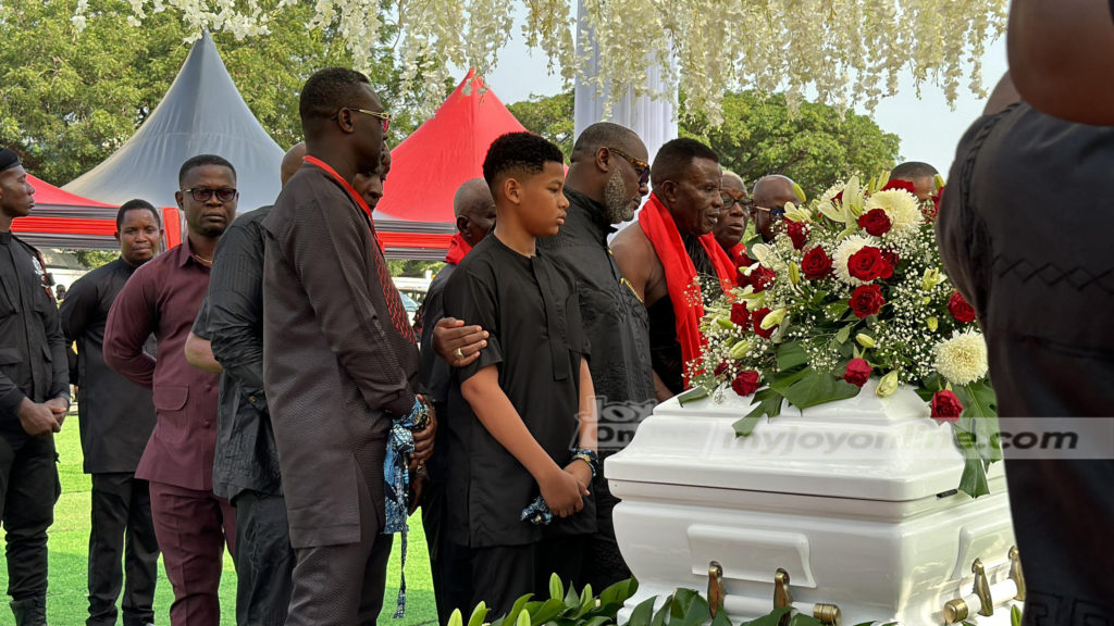 Photos from E.T. Mensah's state burial service