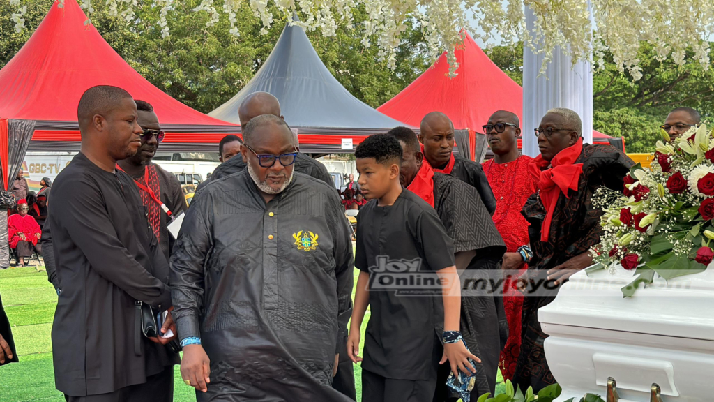 Photos from E.T. Mensah's state burial service