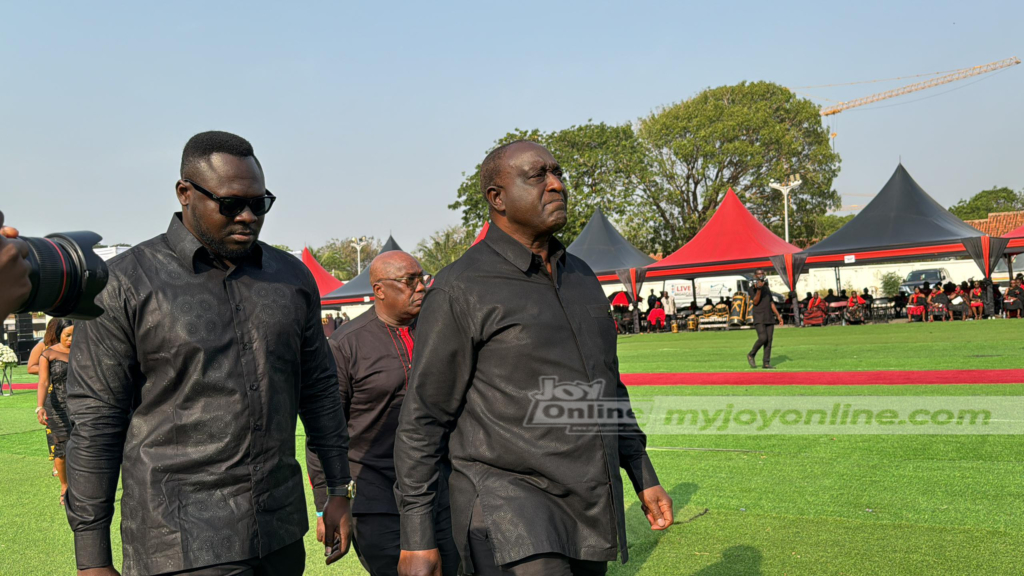 Photos from E.T. Mensah's state burial service