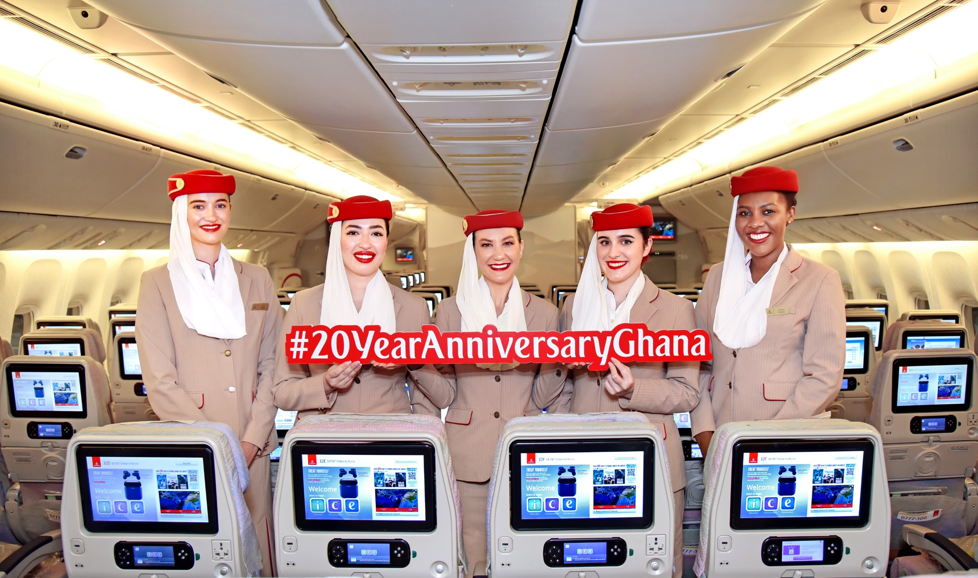 Emirates in Ghana marks 20th Anniversary