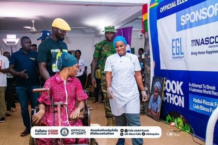 Cook-A-Thon: Suhuyini visits Failatu; donates GH¢10k to assist her