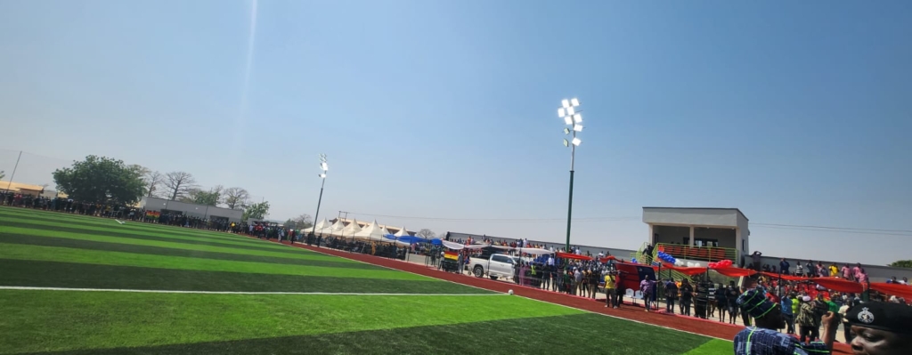 Black Stars legends storm Nalerigu as Bawumia commissions new sports complex