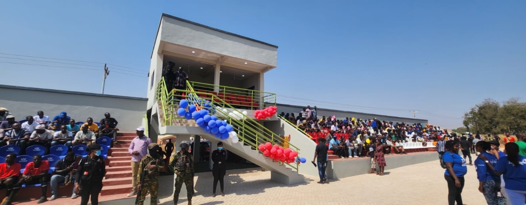 Black Stars legends storm Nalerigu as Bawumia commissions new sports complex