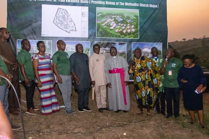 Scripture Union Ghana cuts sod for $7.4m youth development campsite project at Pepawani - Vimarsana News