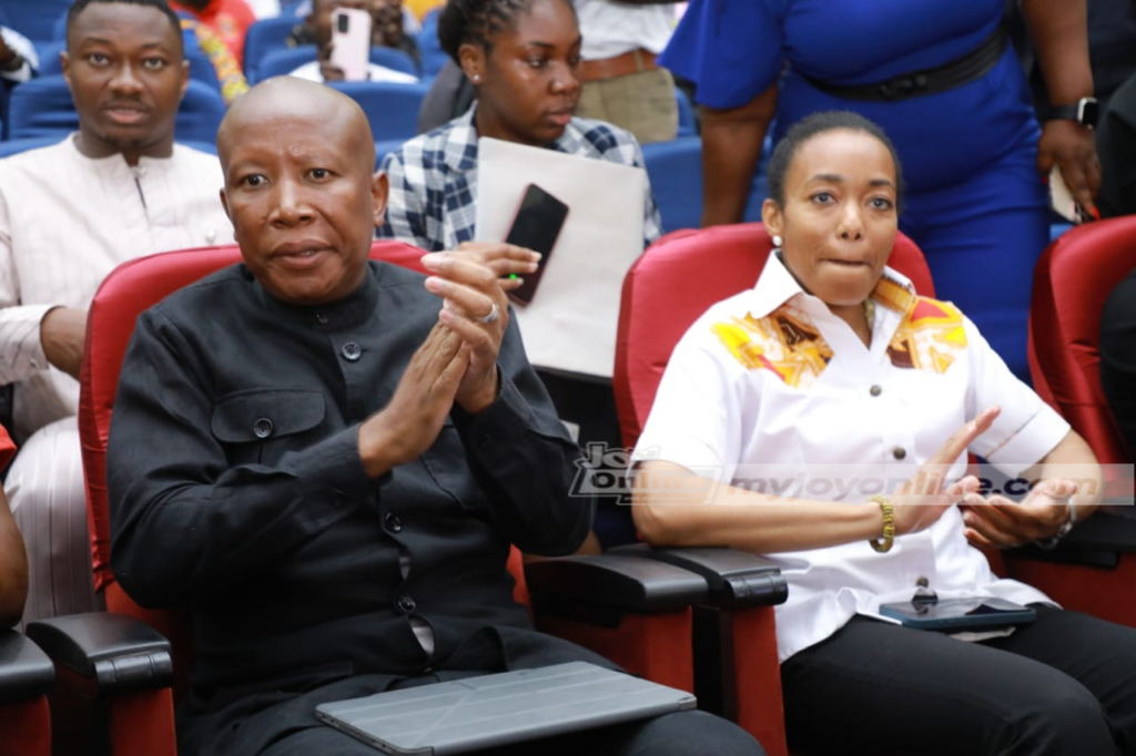 Photos: A day of dialogue with Julius Malema