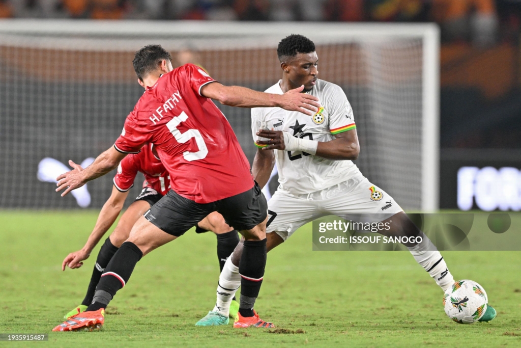 AFCON 2023: Mohammed Kudus scores twice as Black Stars draw against Egypt