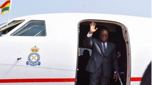 Nana Addo travels