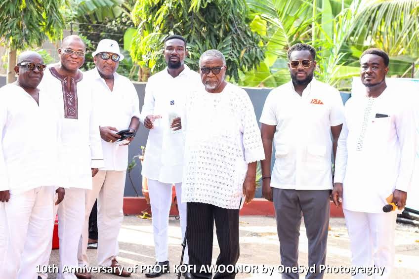 Sodzi Sodzi-Tettey: Prof Kofi Awoonor 10 years after his sad passing 2 Prof. Kofi Anyidoho leads the invocation