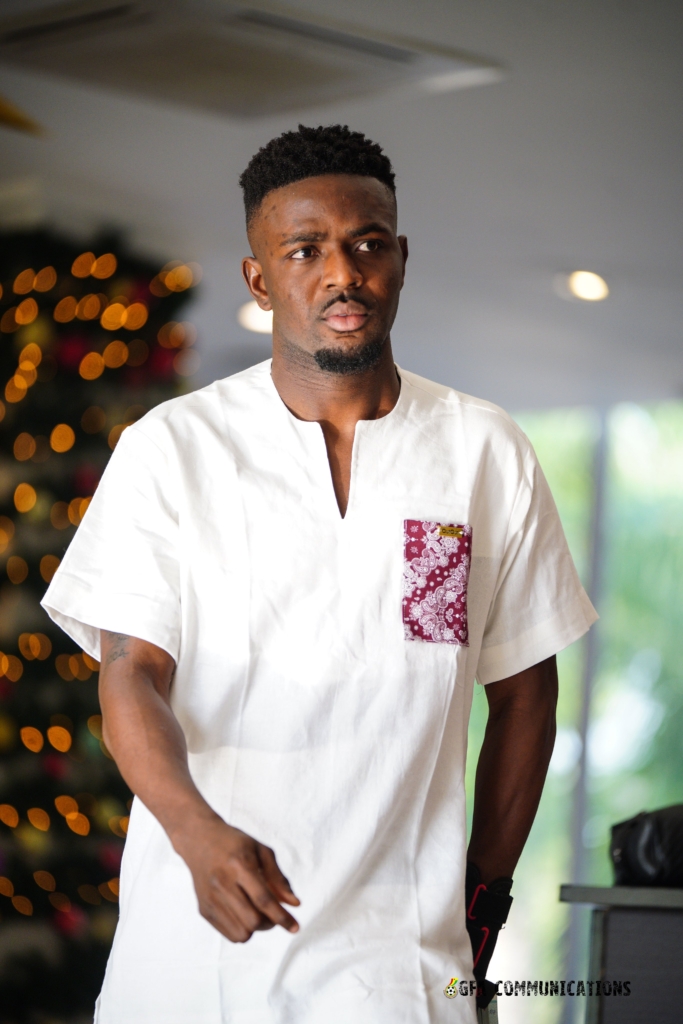 AFCON 2023: Black Stars players leave for Côte d’Ivoire in stylish kaftan outfits 8 Salis
