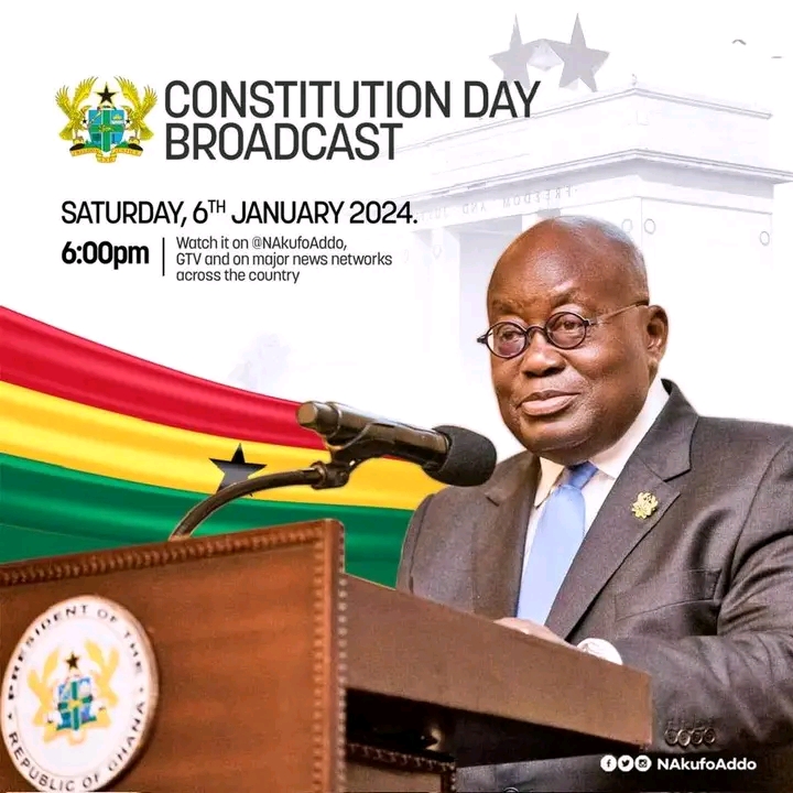 Playback AkufoAddo addresses Ghanaians ahead of Constitution Day