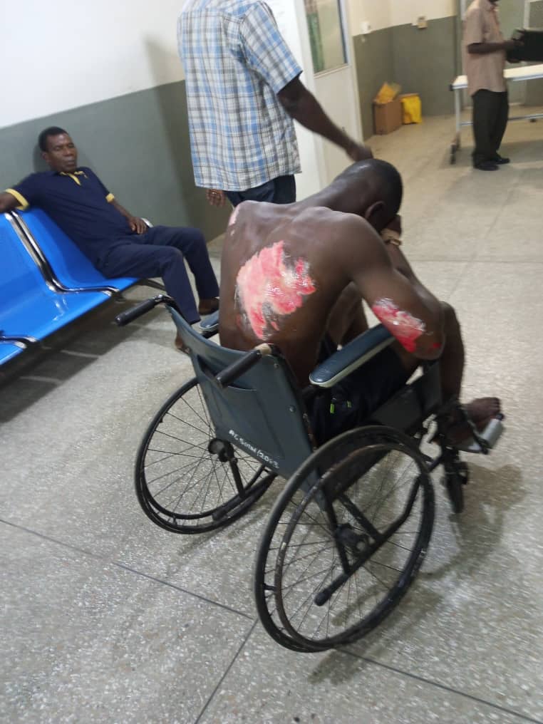 Taxi driver runs over police officer at Agona Swedru 2 WhatsApp Image 2024 01 19 at 10.38.41