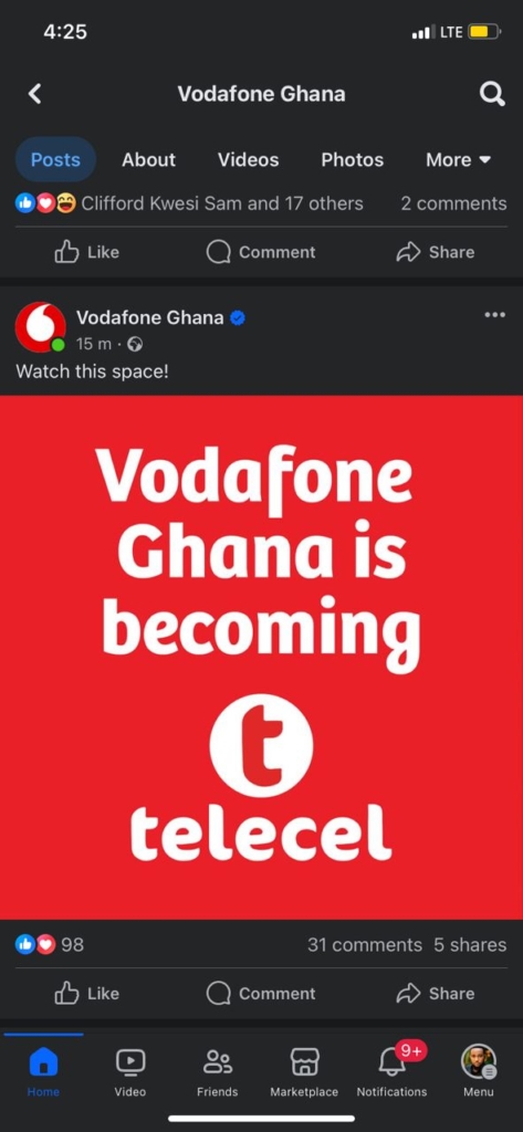 Vodafone to rebrand as Telecel