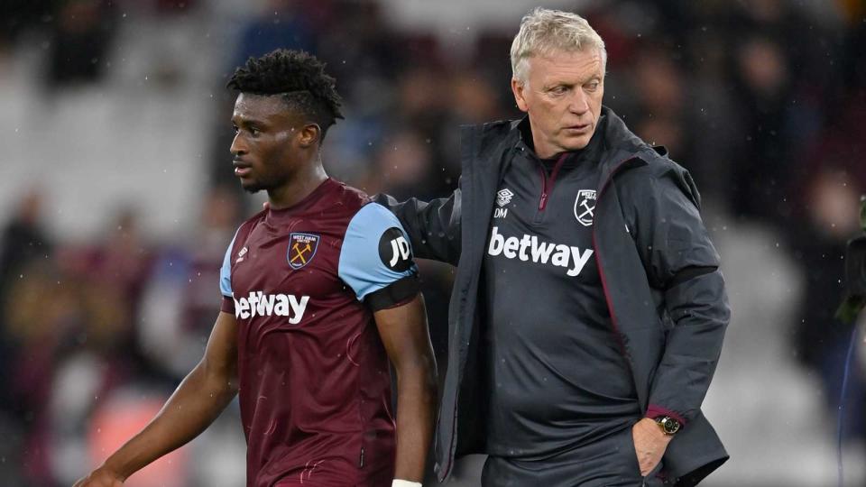 David Moyes cries over Ghana decision to stop West Ham from playing Kudus against Brighton 2 david moyes mohammed kudus