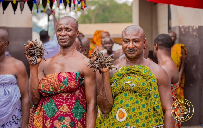 Photos: Otumfuo celebrates 1st Akwasidae of the year