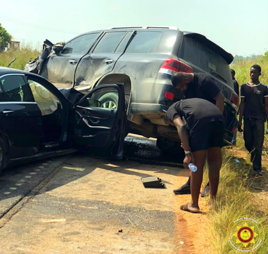 Burial rites held for Samira Bawumia's security team member who died in Saturday's crash