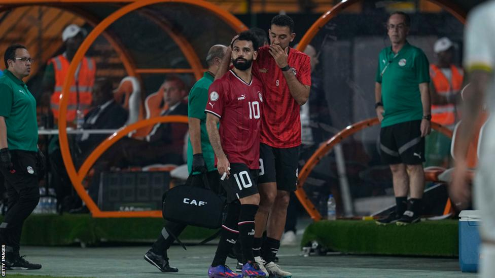 Afcon 2023: Mohamed Salah misses Egypt's next two games with hamstring injury
