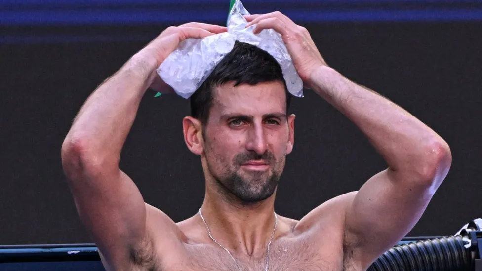 Australian Open 2024: Novak Djokovic overcomes Taylor Fritz and heat to reach semi-finals