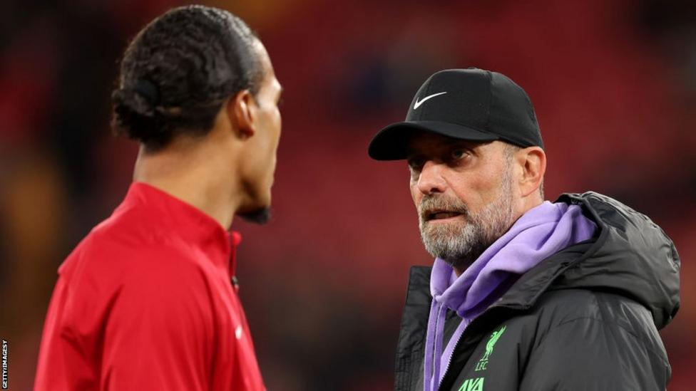 Liverpool's Jurgen Klopp decision is hard to take - Virgil van Dijk