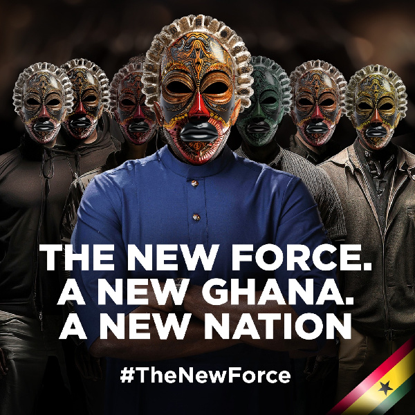'I am the man in the mask' - Nana Kwame Bediako