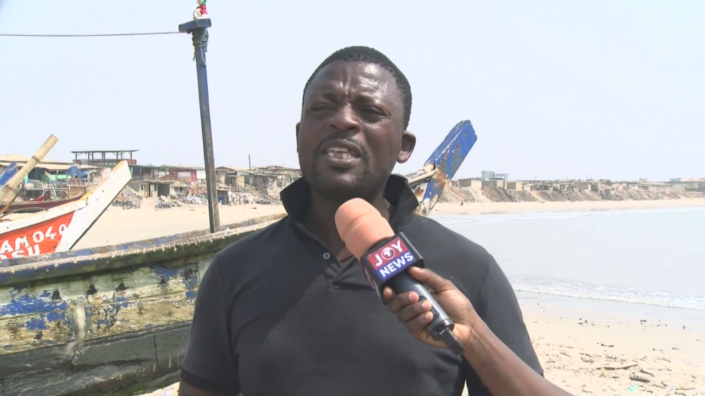 Fishermen in Osu resort to burying plastic waste along the coast to address waste issues