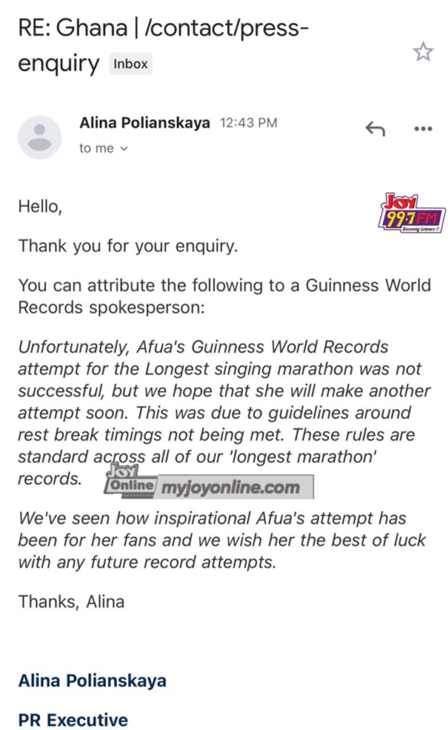 Why Afua Asantewaa’s Guinness World Records attempt was disqualified