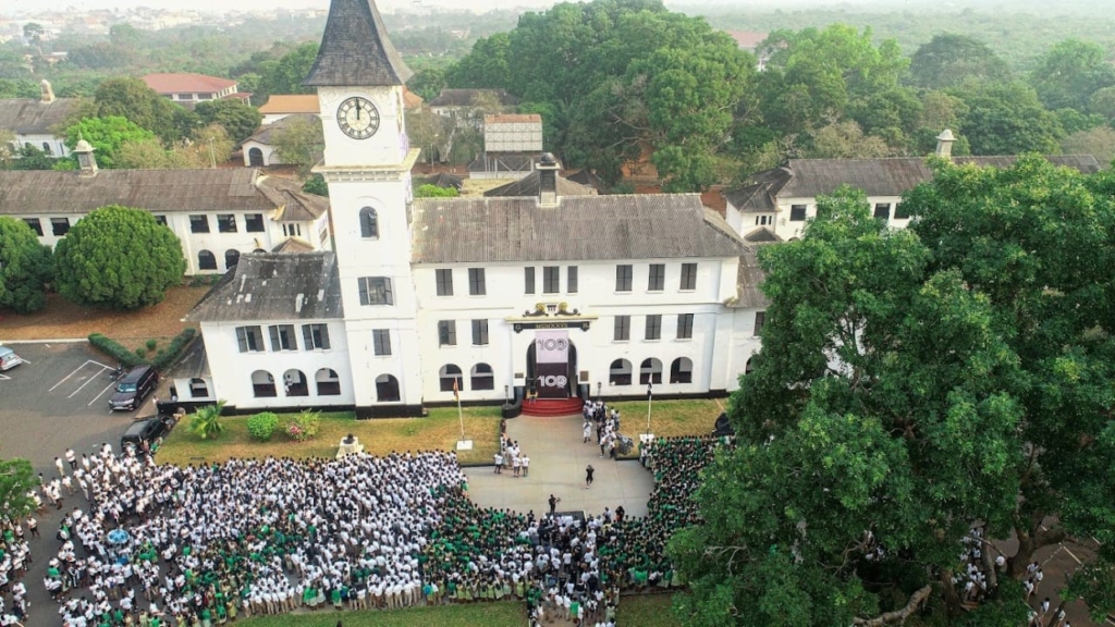 Achimota School marks 97th-anniversary celebration; unveils centenary logo