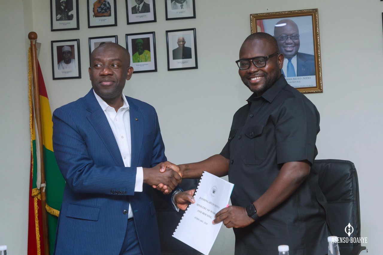 Asenso-Boakye hands over Housing Ministry to Oppong Nkrumah - Vimarsana News