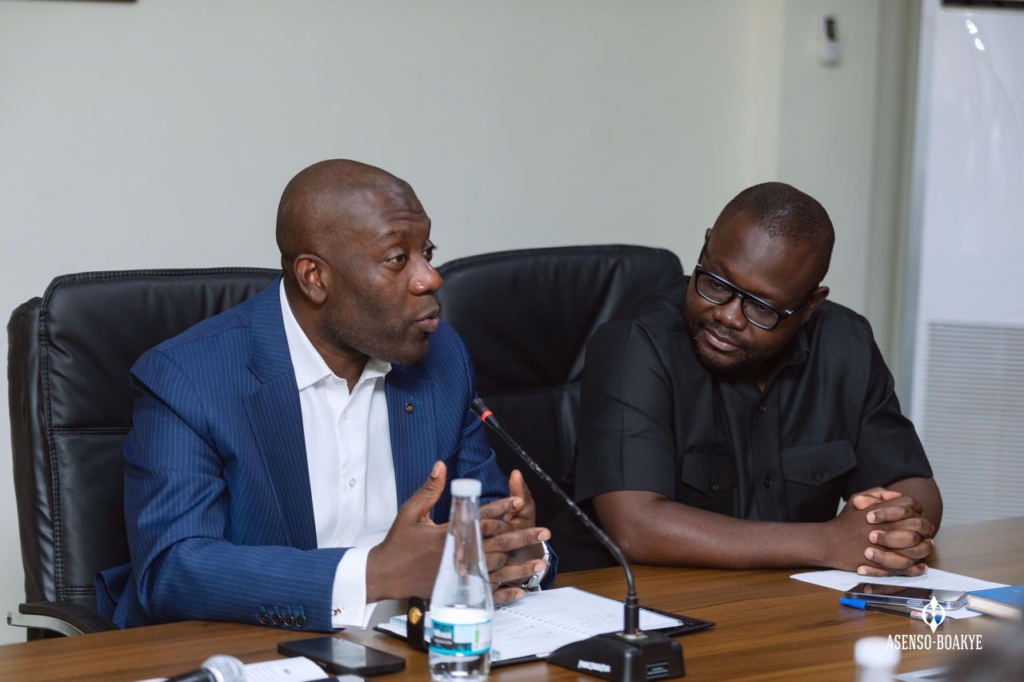 Asenso-Boakye hands over Housing Ministry to Oppong Nkrumah
