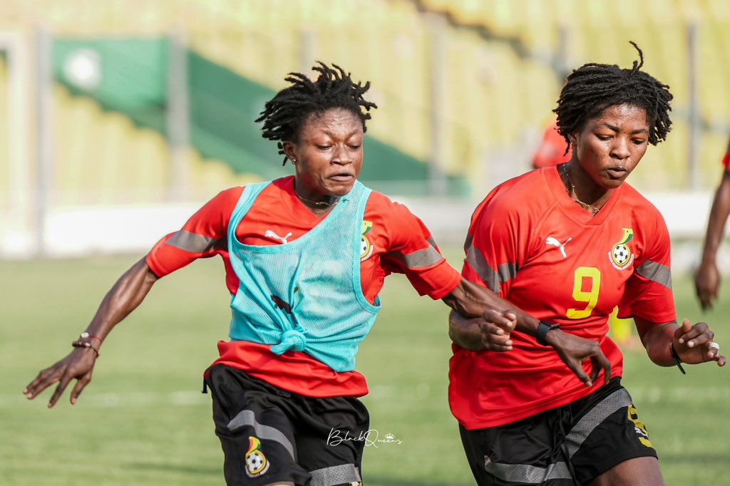 Paris 2024Q: Black Queens hold first training session ahead of first leg against Zambia