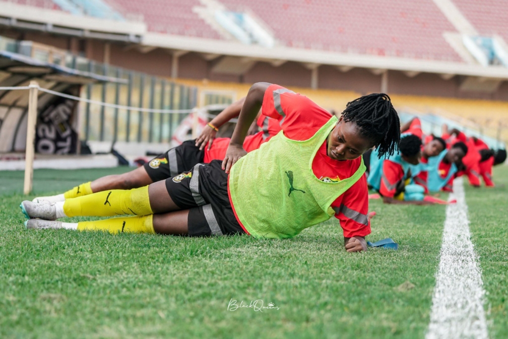 Paris 2024Q: Black Queens hold first training session ahead of first leg against Zambia