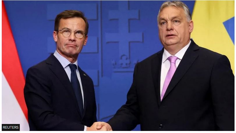 Hungary's parliament clears path for Sweden's Nato membership