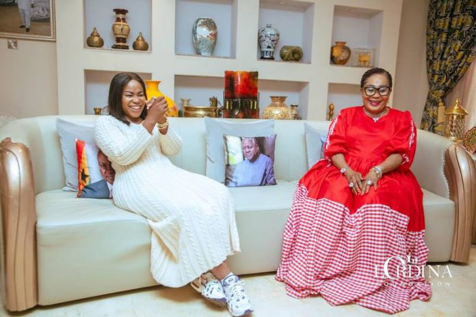 Chef Faila visits Lordina Mahama