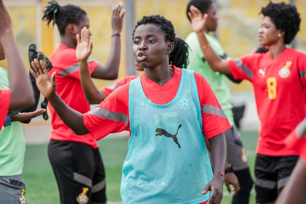 Paris 2024Q: Black Queens hold first training session ahead of first leg against Zambia