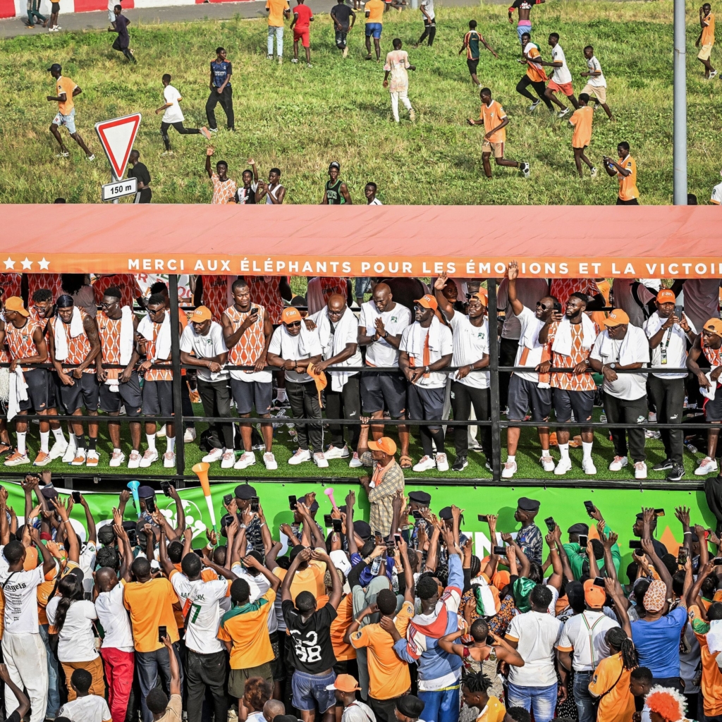 Video: Cote d'Ivoire hold colourful trophy parade after winning AFCON 2023