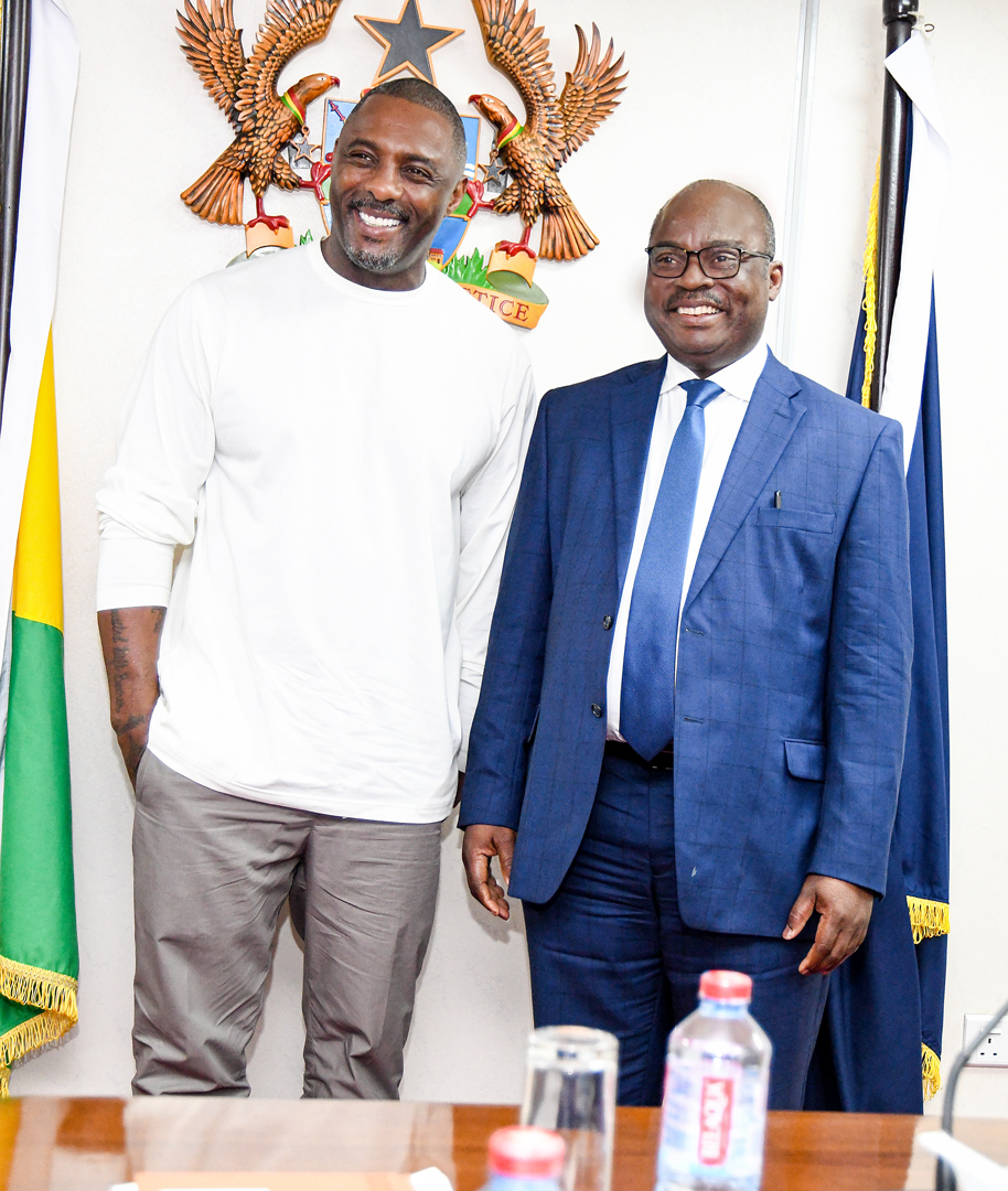 Idris Elba calls on Dr. Addison to discuss collaboration to support creative arts industry - Vimarsana News