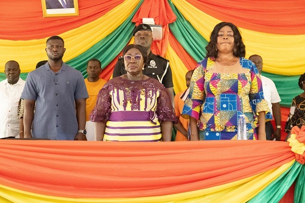 Frema Opare inaugurates Suhum and Ayensuano district assemblies