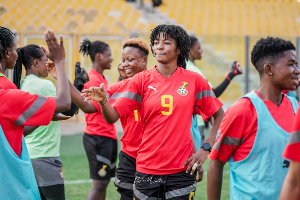 Paris 2024Q: Black Queens hold first training session ahead of first leg against Zambia